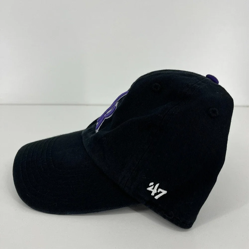 47 Brand Colorado Rockies MLB Kids Youth Baseball Cap Black Adjustable Hat